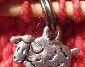 Schaf  Maschenmarkierer / sheep stitch marker