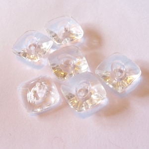 3 transparent buttons