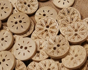 Coconut buttons