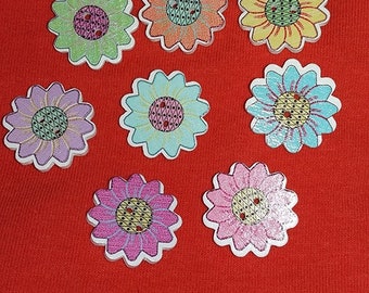 Flower buttons