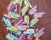 Schoolbus buttons schoolbus button