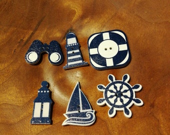 Sailor buttons