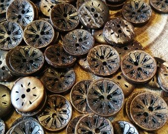 Coconut buttons
