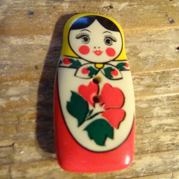 Matroschka Knöpfe / matryoshka button