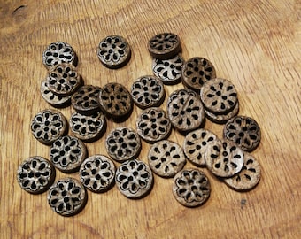 coconut buttons