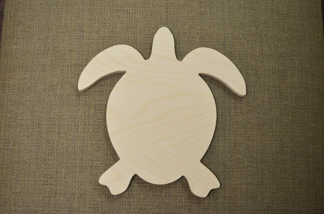 Wooden Shapes, Turtle Cut Out, Wooden Turtle, Turtle Shape, Sea Animal ...