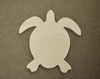 Wooden Shapes, Turtle Cut Out, Wooden Turtle, Turtle Shape, Sea Animal, Bathroom Decor, Nursery Decor, Bedroom Decor, Wall Art