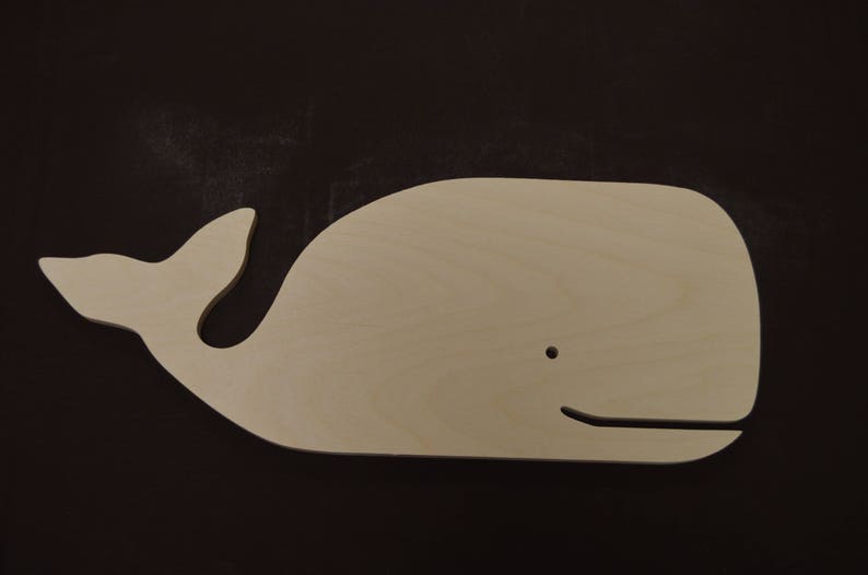Formas de madera ballena forma de ballena cortada ballena | Etsy