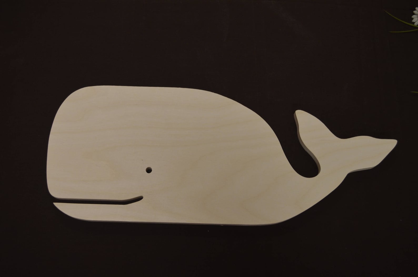 Wooden Whale Whale Cut Out Unpainted Whale Whale Shape Etsy