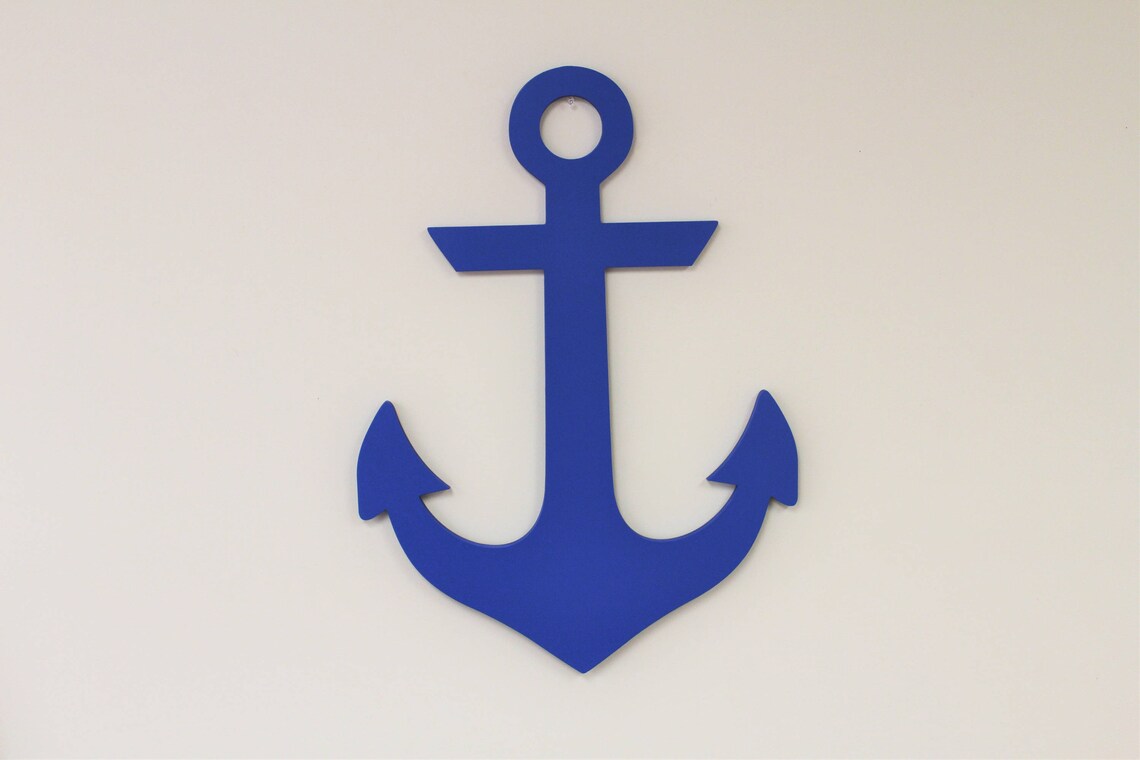 Ancla de madera ancla cortada ancla pintada ancla sin | Etsy