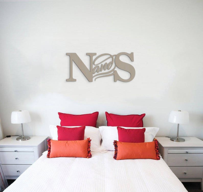 Couples Sign Married Wall Decor Wedding Wall Hanging Etsy