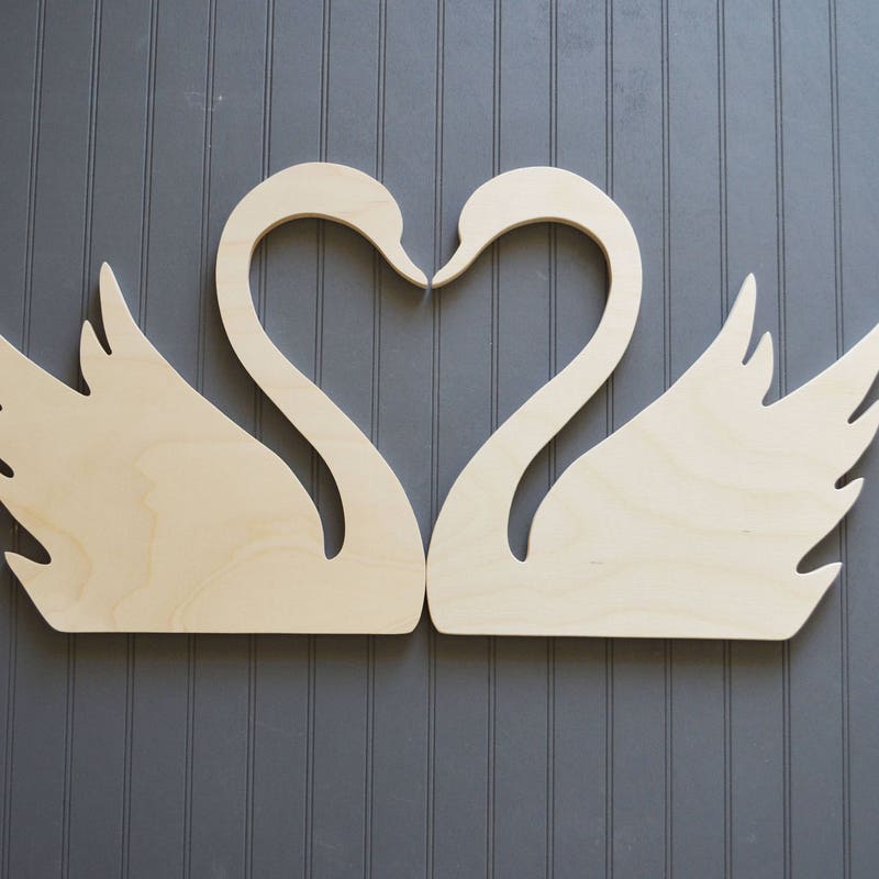 Two Swans - Etsy