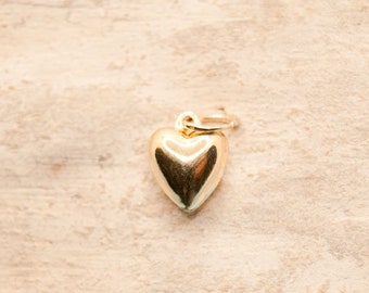 14K Gold Filled heart jewelry pendant approx. 6 mm high quality heart chains heart jewelry