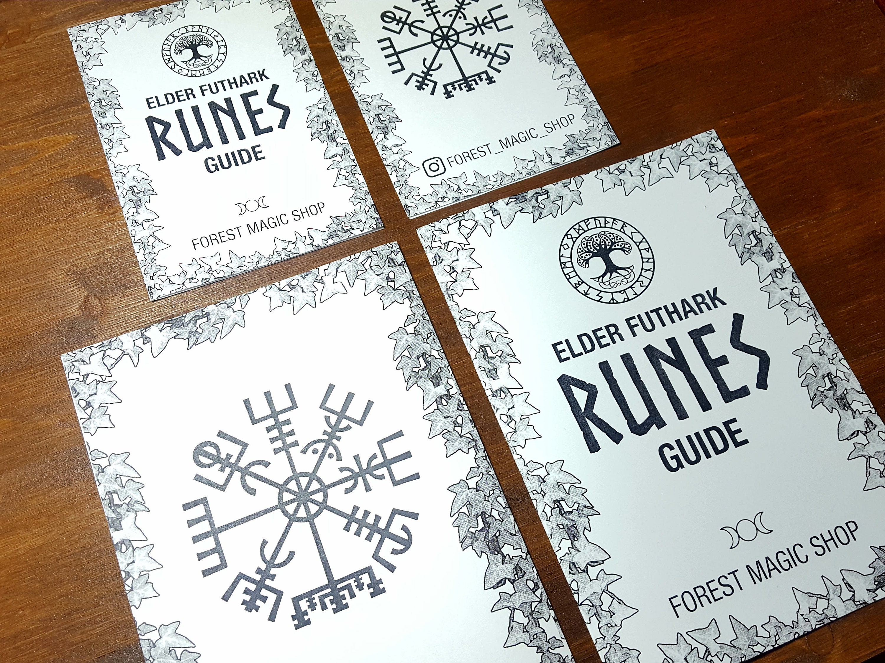 PRINTABLE Rune set Guide manual for Elder Futhark runes for | Etsy
