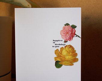 postcard happiest of birthdays