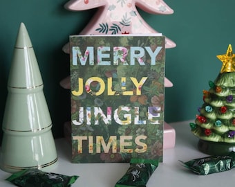 Tarjeta navideña: Merry Jolly Jingle Times
