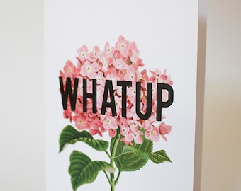 Tarjeta de felicitación: lo que hasta