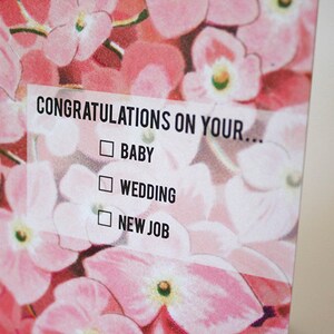 Greeting card : Congratulations!