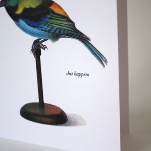 Greeting card : Sht happens. image 2