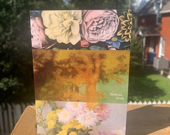 Tarjeta de felicitación: gracias amablemente.