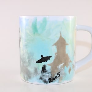 Royal Copenhagen  - Lovely ceramic mug - Designed by Mette Hannemann - Made in Denmark 2005.