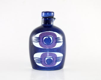 Copenhagen  - Alumina -  Lovely ceramic bottle with original stopper - Designed by Inge-Lise Koefoed - Made in Denmark 1960.