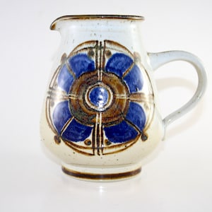 Marianne Starck - Beautiful stoneware pitcher - Produced by Michael Andersen and Son  - Made in Denmark 1960.