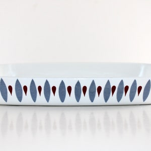 Rörstrand  - RIO - Lovely ceramic serving dish with handle - Made in Sweden 1950.
