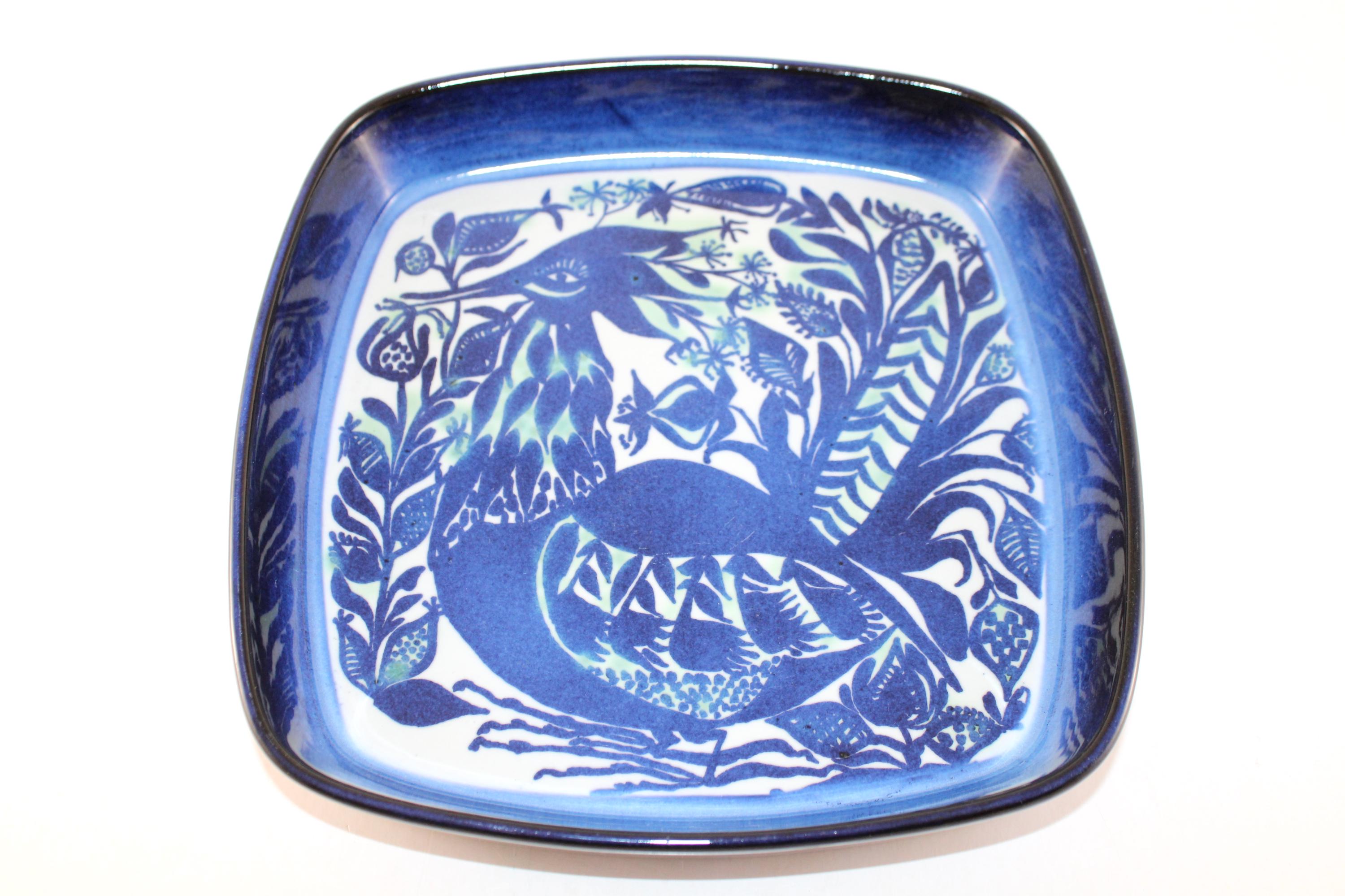 ①【USED】  テネラ　マリアンヌ　ジョンソン Royal Copenhagen - Tenera - Lovely Large Ceramic Dish - Designed
