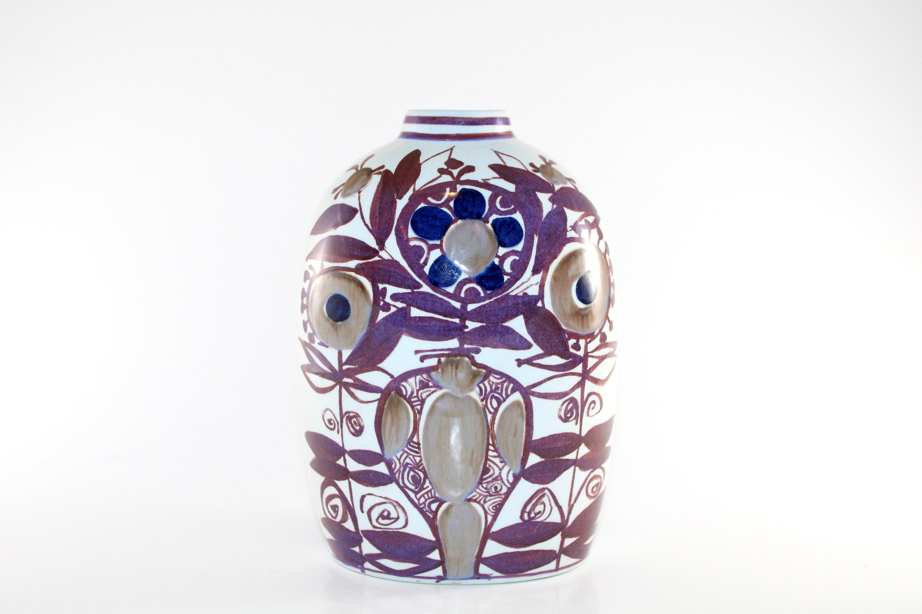 ロイヤルコペンハーゲン テネラ 大型花瓶 花瓶 ファジャンス 【公式通販】