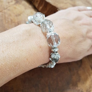 Silber & Kristall Armband