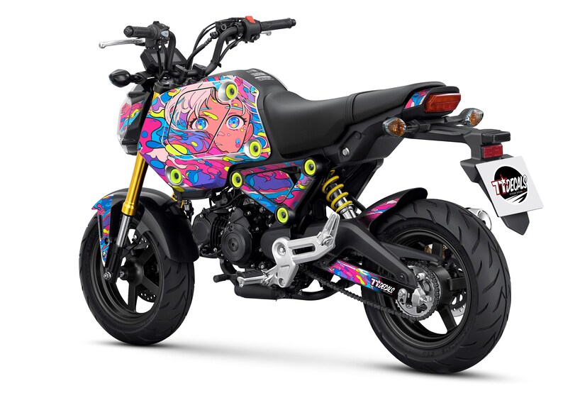 200 Stück Trippy Aufkleber - Peace, Love, Hippie & Psychedelic Designs - Für Laptop, Wasserflasche, Skateboard