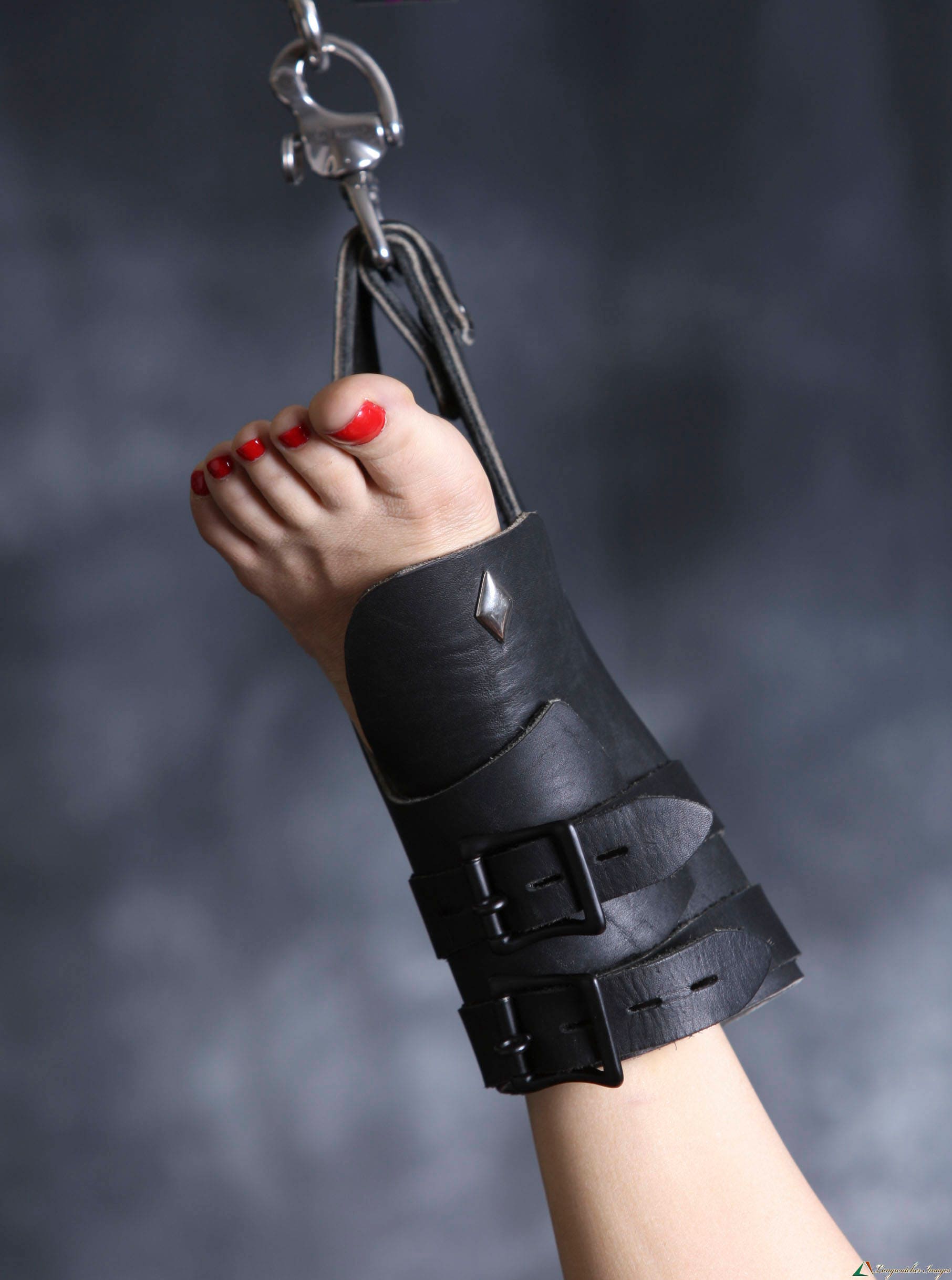 Easy Wear Suspension Leather Ankle Cuffs Etsy