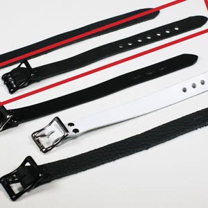 Replacement Straps for Ball Gags, Satin Finish Leather