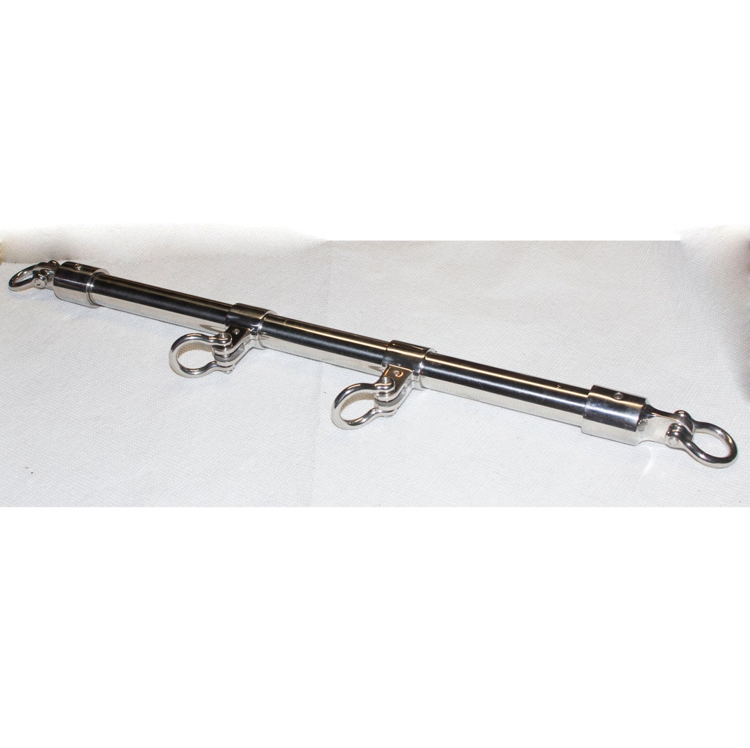 Spreader Bar With Wrist Attachments for BDSM Stainless Steel picture