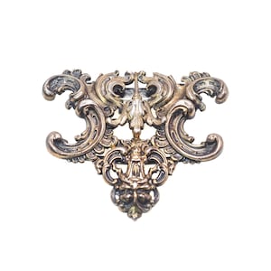 Vintage 1930s Sterling Silver Buckle Brooch - Victorian Revival Sash Pin