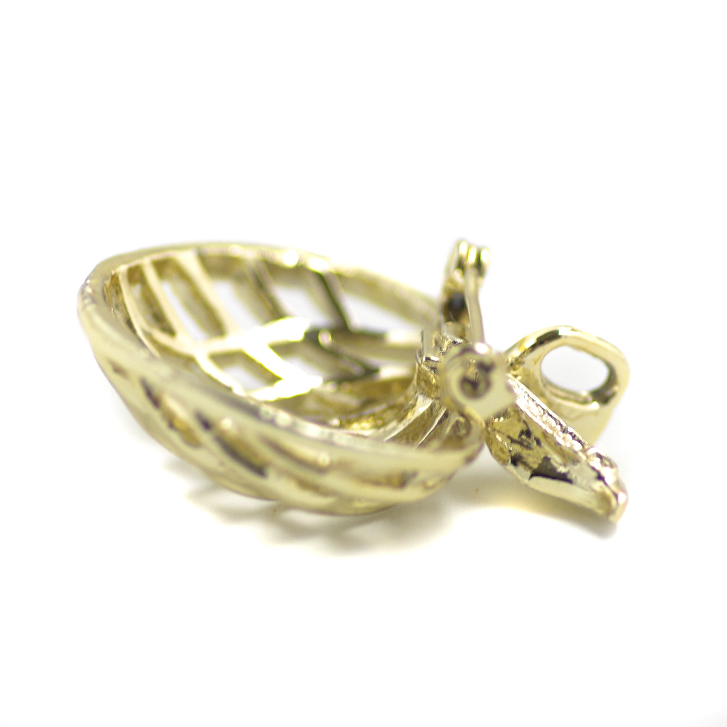 Broche Vintage Pomme Oversize - Années 1990, En Métal, Pour Passionnés De Bijoux Rétro