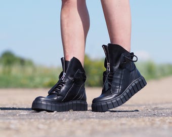 Y2K PUMA Eskiva High Textured Boxing Shoes Sneakers Boots, Women's
