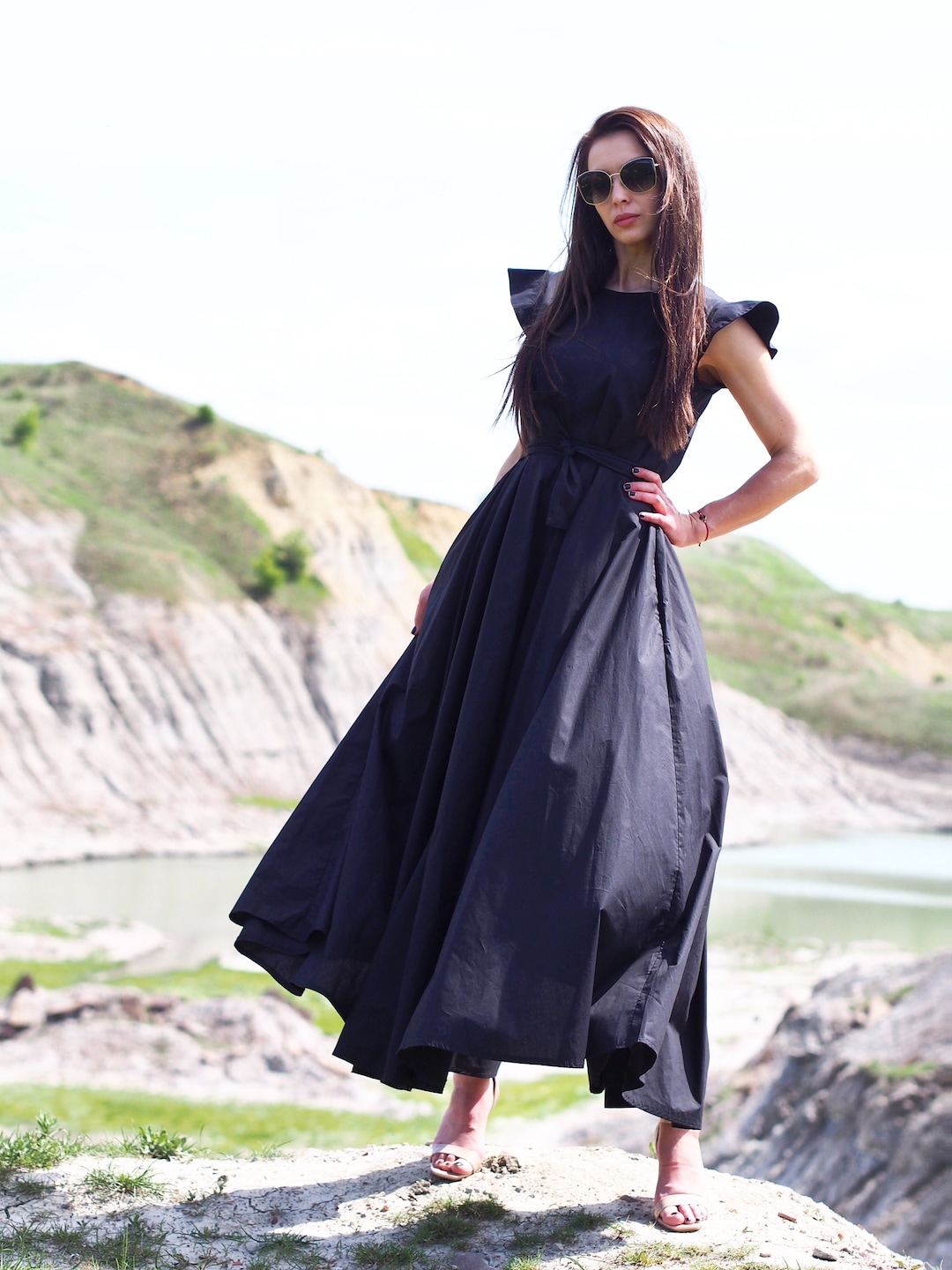 Women Maxi Dress summer Maxi Dress black Summer Dress long Maxi Dress long Summer Dress extravagant Long Maxi Dres maxi Dress Women Etsy Canada