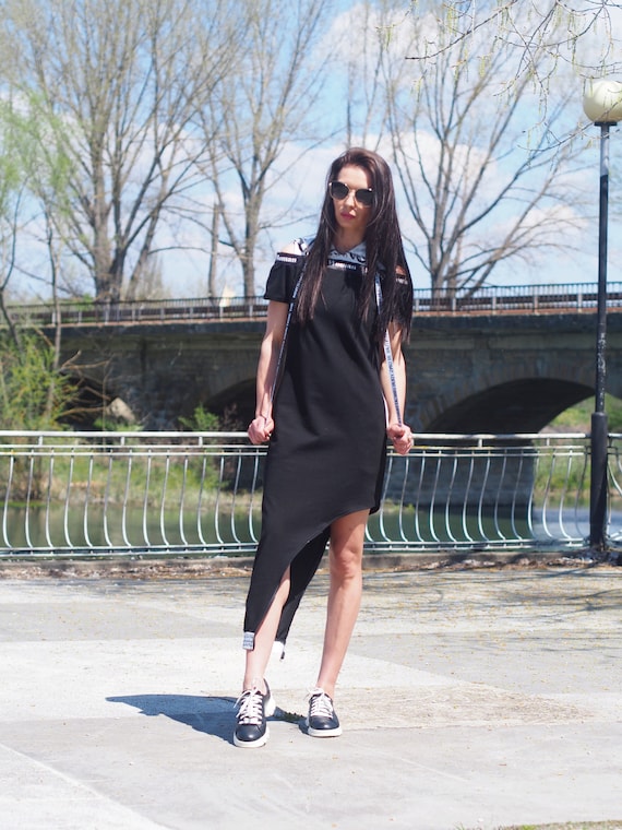 Women Casual Dress,summer Dress,extravagant Women Jumpsuit Dress,black  Summer Dress for Women