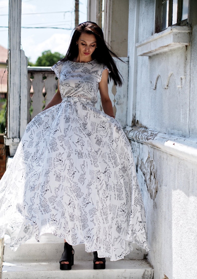 Summer maxi dress/long summer dress/women maxi summer dress/maxi dresses women image 5