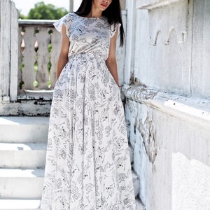 Summer maxi dress/long summer dress/women maxi summer dress/maxi dresses women image 6