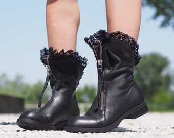 real leather boots for sale