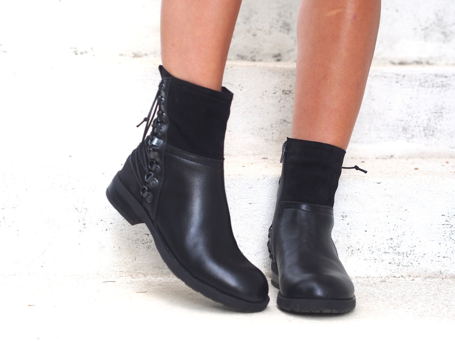 genuine leather boots for ladies