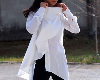 Chemise femme asymétrique new arrivals