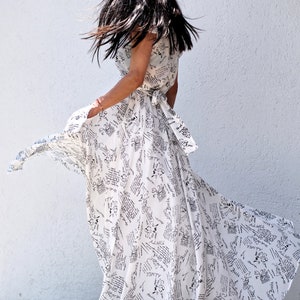 Summer maxi dress/long summer dress/women maxi summer dress/maxi dresses women image 7