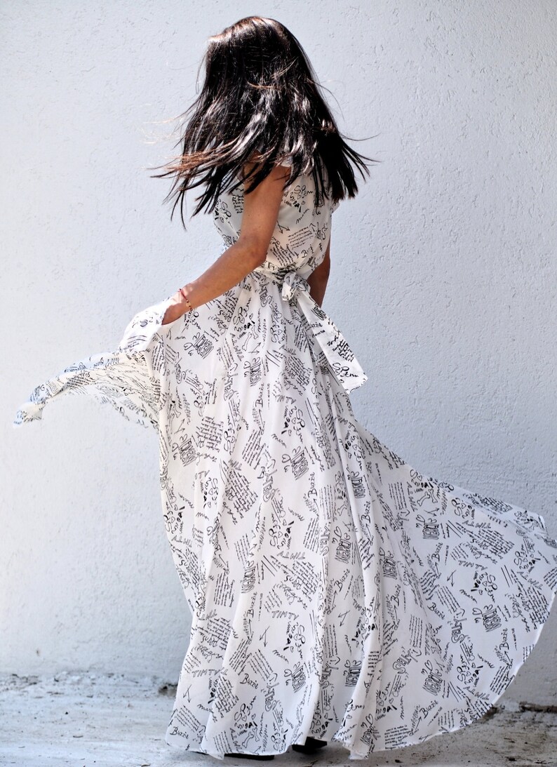 Summer maxi dress/long summer dress/women maxi summer dress/maxi dresses women image 7