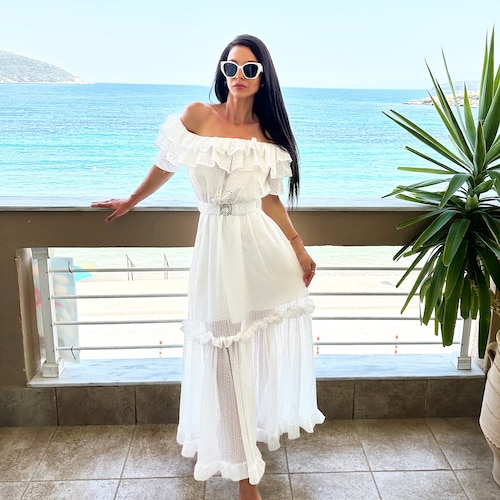 fitted lace wedding dress Amazon.com: Off The Shoulder Formal Dress