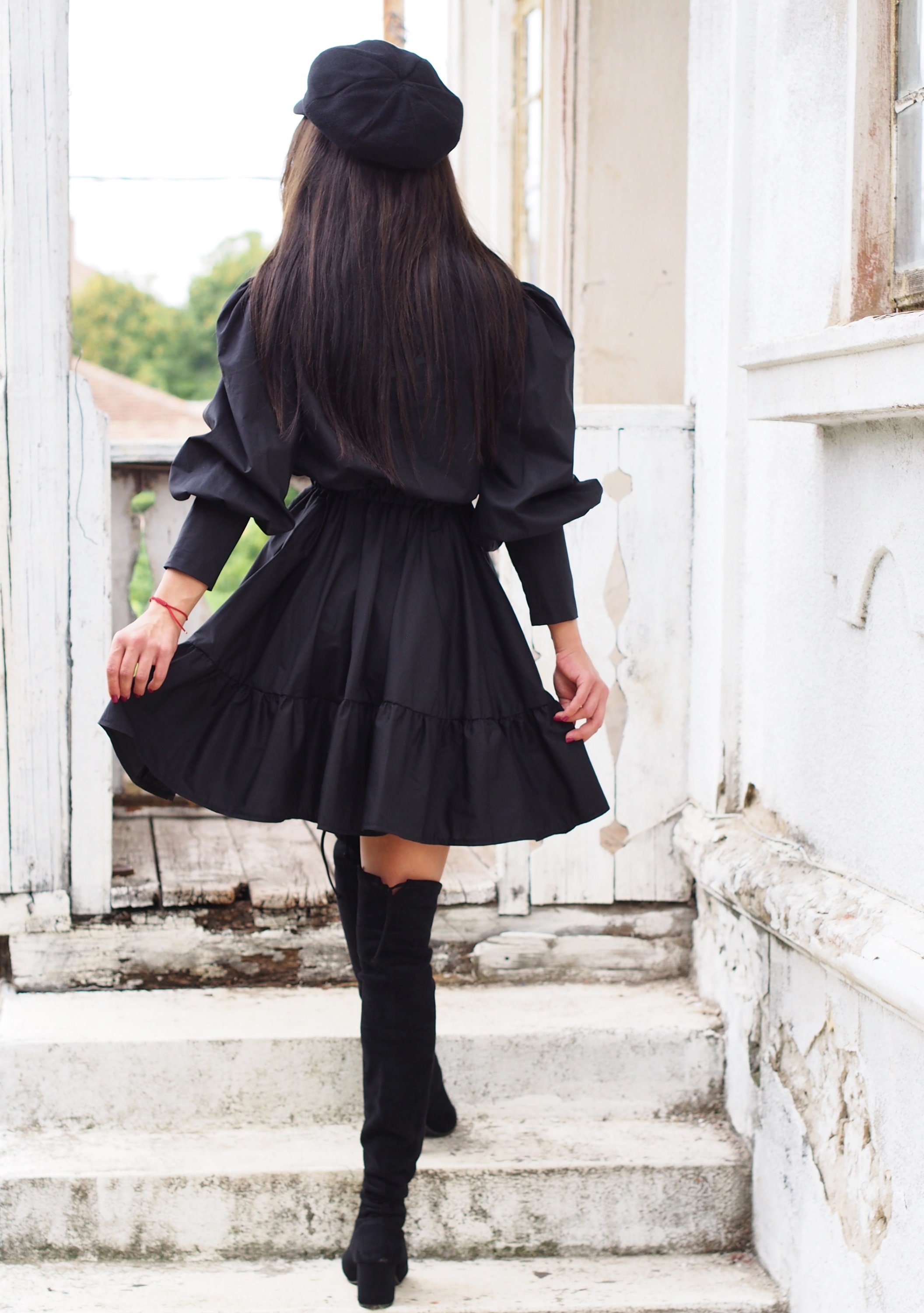 black jellyfish dress Pearl enhancing the charm of Baby Birthday Dress Hugo Boss: Men's Shirts Size/Age:100 (2-3Y)