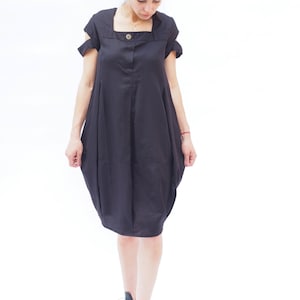 Women Maxi dress /black maxi dress/plus size dress